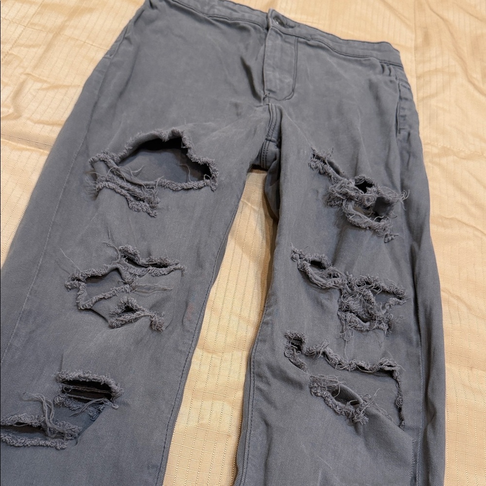 Forever 21 Ripped Jeans